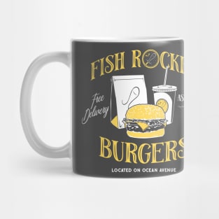 Fish Rocket Burgers Mug